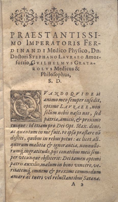 C.34.1.20 – CONSIDERATIONE RERUM OMNIUM. J. DE RUPESCISSA. 1597